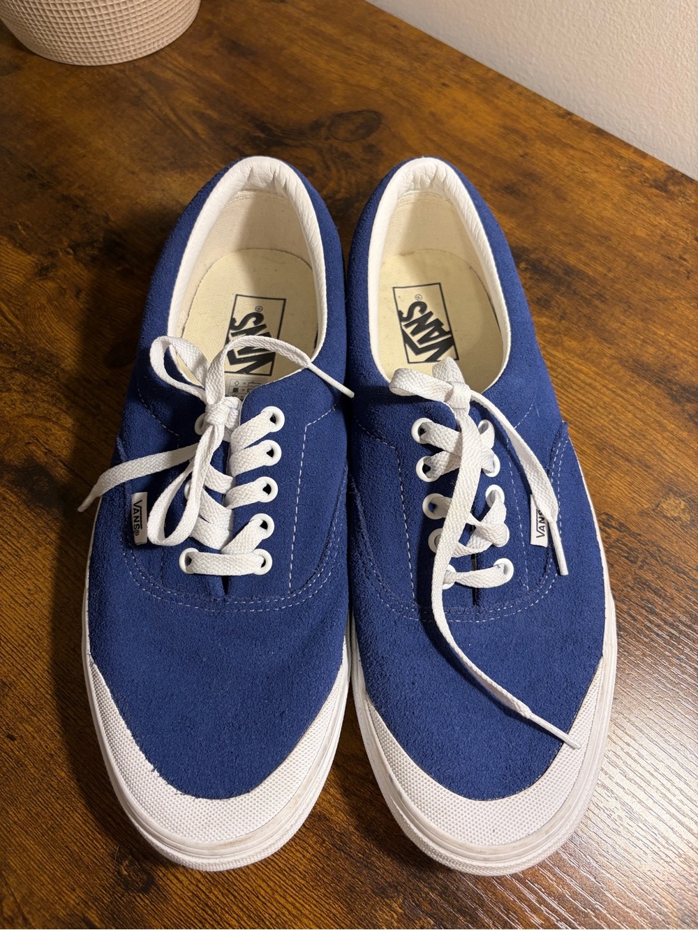 Vans Era TC Sneakers - Blue Suede - Men’s 9.5 Women’s 11